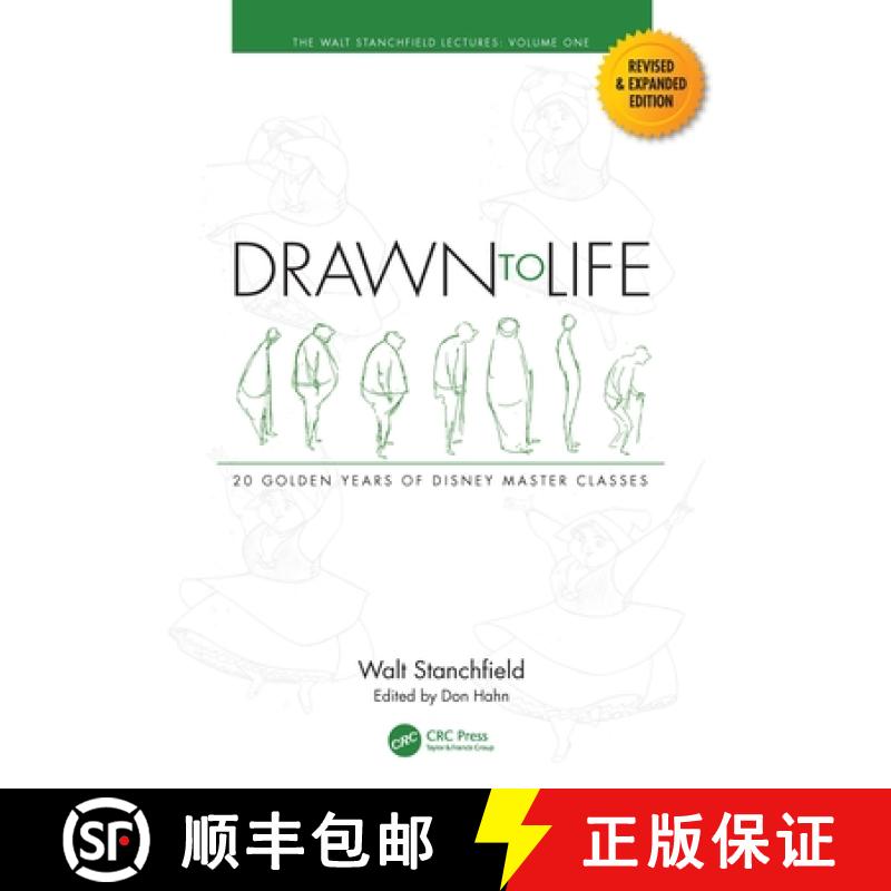 【3-4周达】Drawn to Life: 20 Golden Years of Disney Master Classes: Volume 1: The Walt Stanchfield Le... [9781032104430]