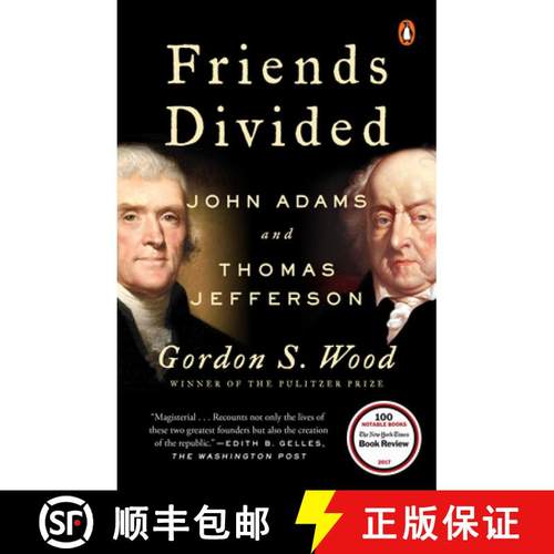 【3-4周达】分裂的朋友 Friends Divided : John Adams and Thomas Jefferson [9780735224735]