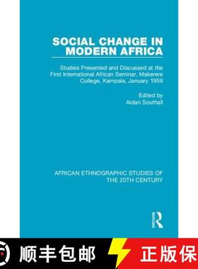 【3-4周达】Social Change in Modern Africa: Studies Presented and Discussed at the First International... [9781138598249]