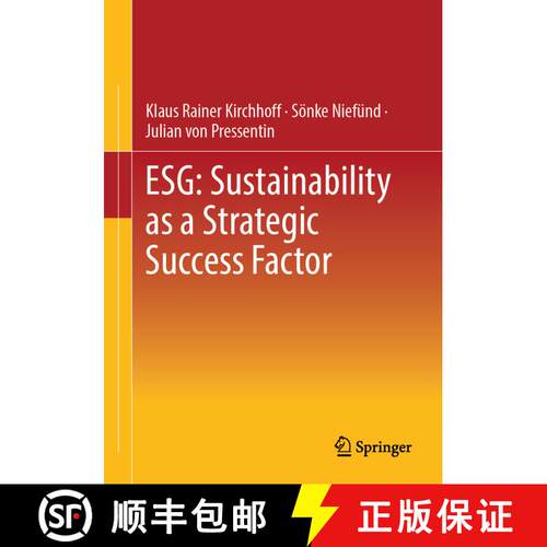 【3-4周达】ESG: Sustainability as a Strategic Success Factor [9783658458300]