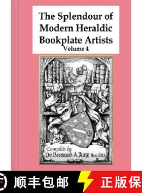 【3-4周达】The Splendour of Modern Heraldic Bookplate Artists [9781667157832]