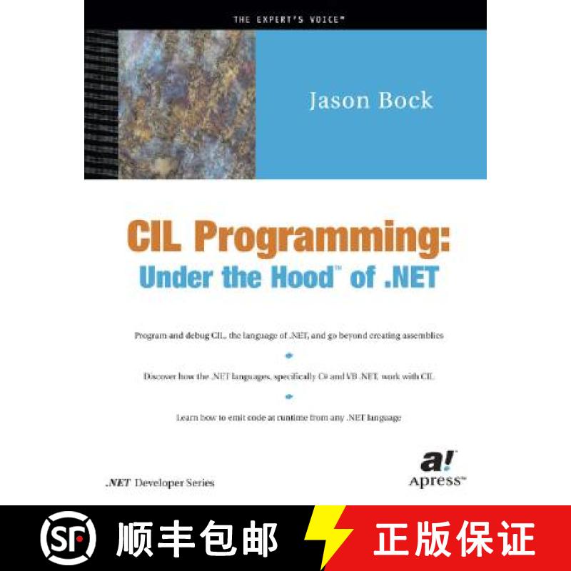 【3-4周达】CIL Programming: Under the Hood of .Net [9781590590416]