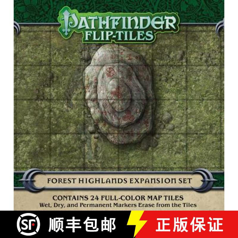 【3-4周达】Pathfinder Flip-Tiles: Forest Highlands Expansion [9781640781436]