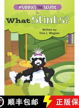 【3-4周达】Puddles the Skunk in What Stinks? [9780997978810]