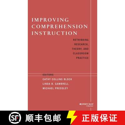【4周达】Improving Comprehension Instruction: Rethinking Research, Theory, And Classroom Practice [Wi... [9780787963095]