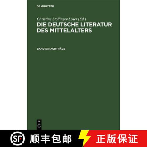 【3-4周达】精装 Nachträge [9783111055442]