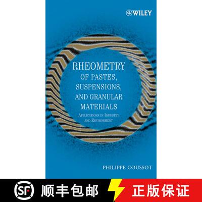 【3-4周达】Rheometry Of Pastes, Suspensions And Granular Materials: Applications In Industry And Envi... [9780471653691]