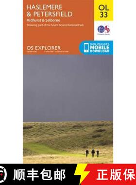 【3-4周达】Haslemere & Petersfield, Midhurst & Selborne [9780319242728]