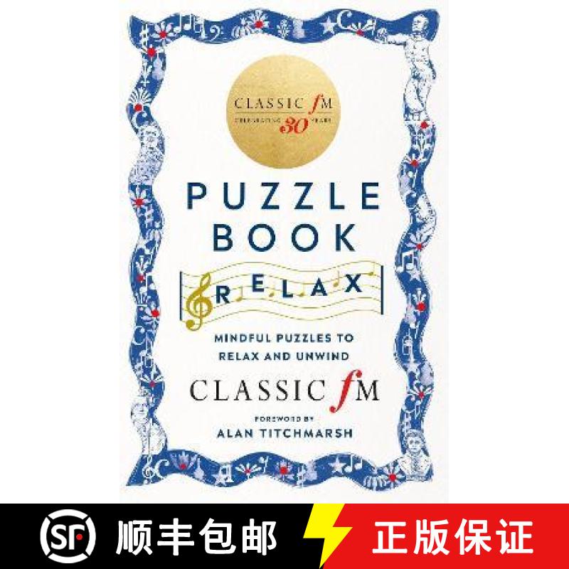 【3-4周达】Classic FM Puzzle Book – Relax: Mindful puzzles to relax and unwind [9781788404082]
