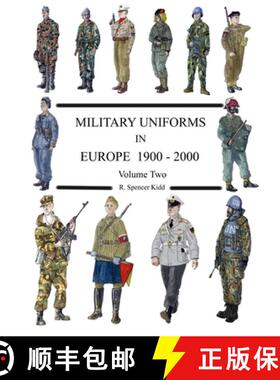 【3-4周达】MILITARY UNIFORMS IN EUROPE 1900 - 2000 Volume Two [9781291187465]