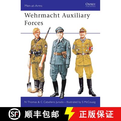 【3-4周达】Wehrmacht Auxiliary Forces [9781855322578]