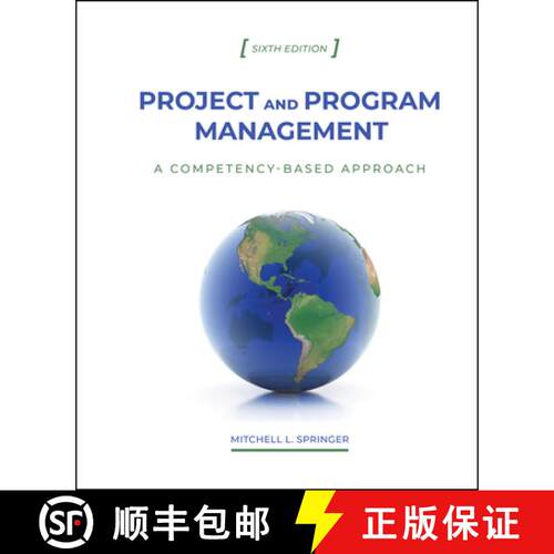 【3-4周达】精装 Project and Program Management: A Competency-Based Approach, Sixth Edition [9781626711624]