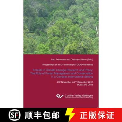 【3-4周达】Forests in Climate Change Research and Policy: The Role of Forest Management and Conservat... [9783954043767]
