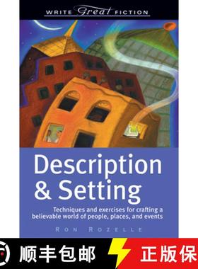 【3-4周达】Description and Setting: Techniques and Exercises for Crafting a Believable World of Peopl... [9781582973272]