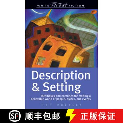 【3-4周达】Description and Setting: Techniques and Exercises for Crafting a Believable World of Peopl... [9781582973272]