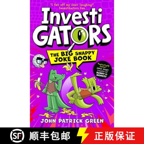 【3-4周达】InvestiGators: The Big Snappy Joke Book [9781037413926]