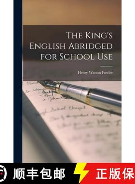 【3-4周达】The King's English Abridged for School Use [9781016246545]