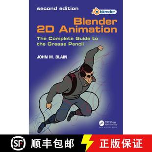 【3-4周达】Blender 2D Animation: The Complete Guide to the Grease Pencil [9781032649795]