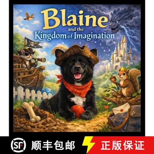 【3-4周达】Blaine and the Kingdom of Imagination [9798295645099]