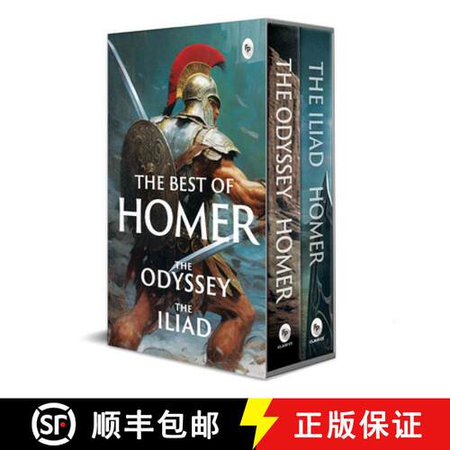 【3-4周达】The Best of Homer (the Odyssey and the Iliad)-Set of 2 Books [9789358568127]