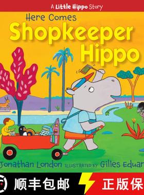 【3-4周达】Here Comes Shopkeeper Hippo [9781635925937]