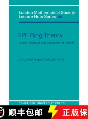 【3-4周达】FPF Ring Theory: Faithful Modules and Generators of Mod-R - FPF Ring Theory: Faithful Modu... [9780521277389]