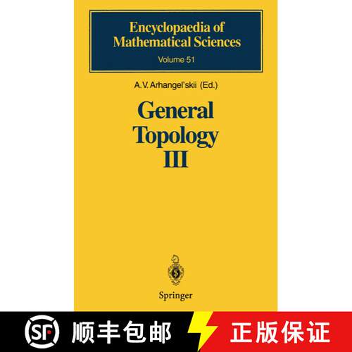 【3-4周达】General Topology III: Paracompactness, Function Spaces, Descriptive Theory - General Topol... [9783642081231]