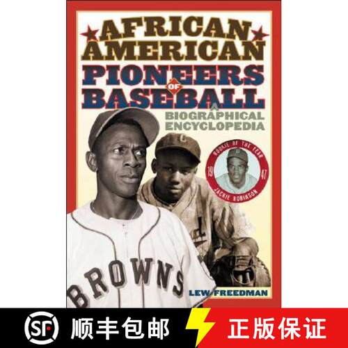 【3-4周达】精装 African American Pioneers of Baseball: A Biographical Encyclopedia [9780313338519]