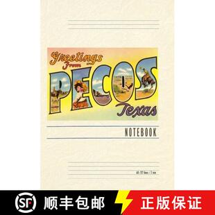 Notebook Greetings 9798385449101 Vintage Texas Lined Pecos 预订 from
