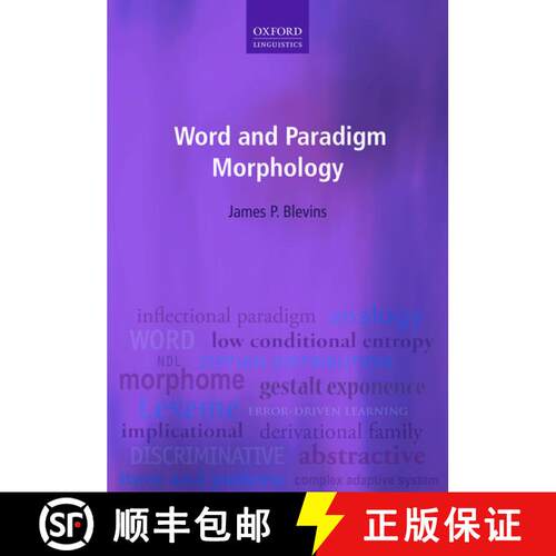 【3-4周达】Word and Paradigm Morphology [9780199593552]