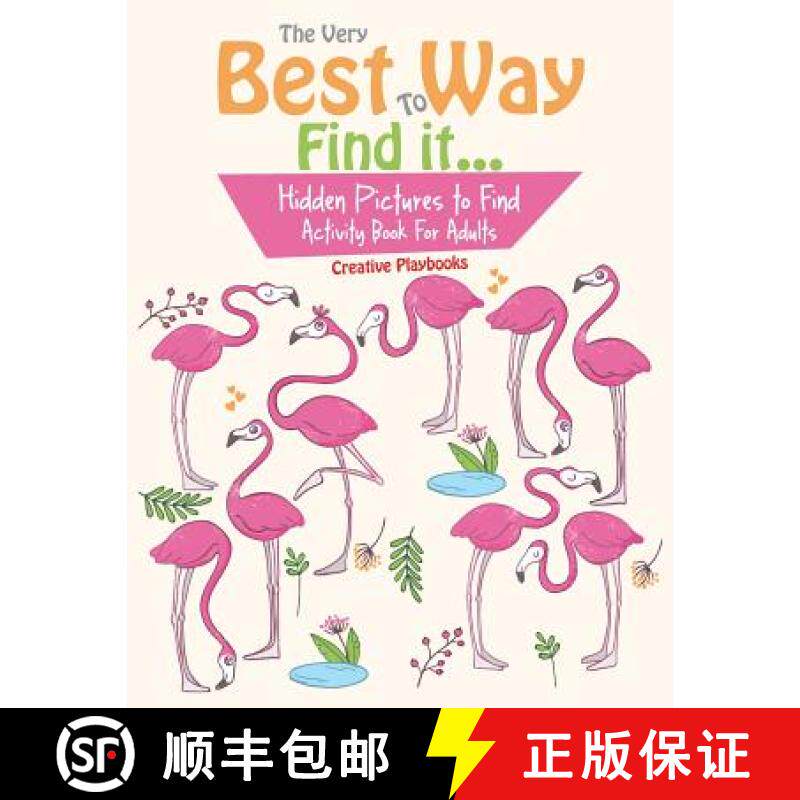 【3-4周达】The Very Best Way To Find it...Hidden Pictures to Find Activity Book For Adults [9781683234371]