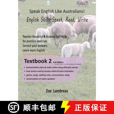 【3-4周达】Speak English Like Australians! Grammar & Activities Text Book 2: EAL/EFL Grammar & Activi... [9780994633347]
