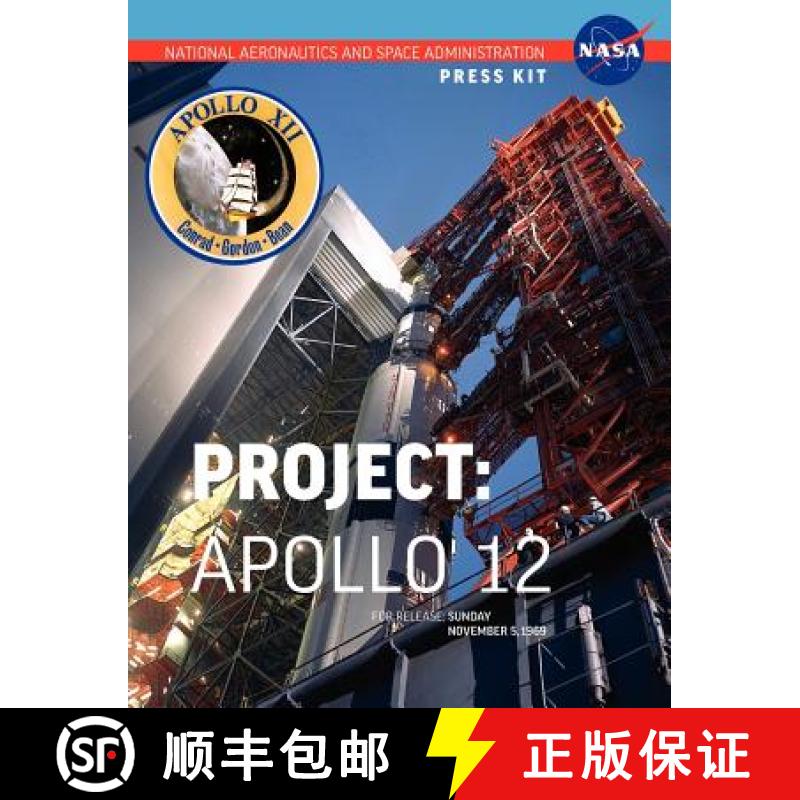 【2-3周达】Apollo 12: The Official NASA Press Kit [9781780398617]