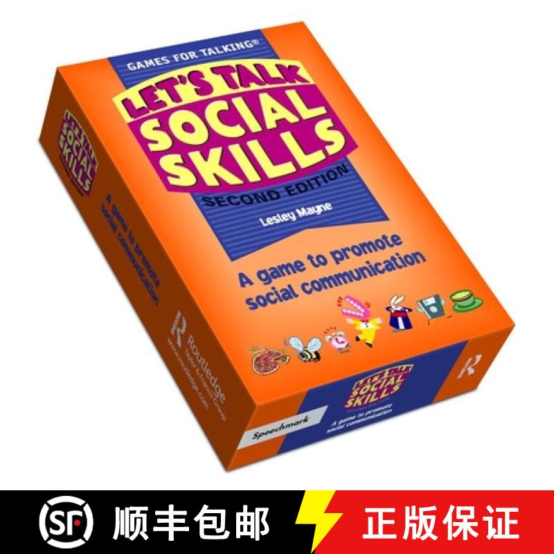【2-3周达】Let's Talk Social Skills: A Game to Promote Social Communication [9781138390560]