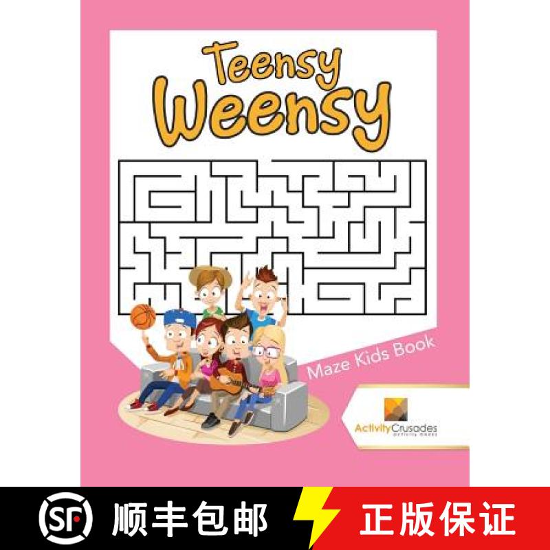 【3-4周达】Teensy Weensy : Maze Kids Book [9780228218494]