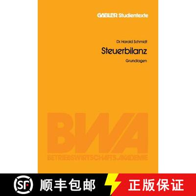 【3-4周达】Steuerbilanz: Grundlagen [9783409017510]