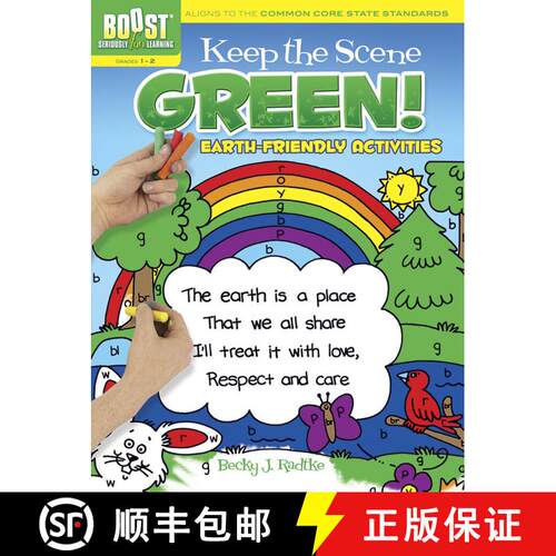 预订 Keep the Scene Green!, Grades 1-2: Earth-Friendly Activities [9780486494173]
