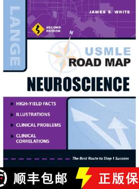 【3-4周达】USMLE Road Map Neuroscience, Second Edition [9780071496230]