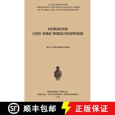 【3-4周达】Hormone und ihre Wirkungsweise [9783540018773]