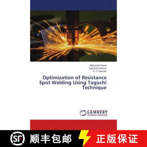 预订 Optimization of Resistance Spot Welding Using Taguchi Technique [9786139872688]