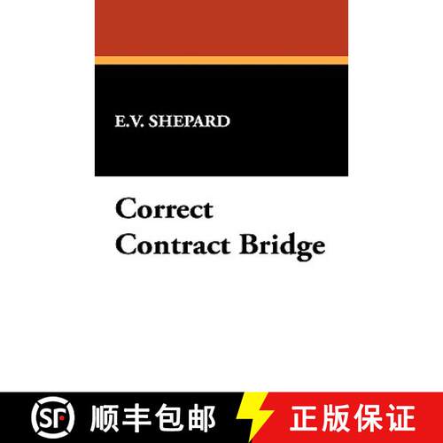 【3-4周达】精装 Correct Contract Bridge [9781434478603]