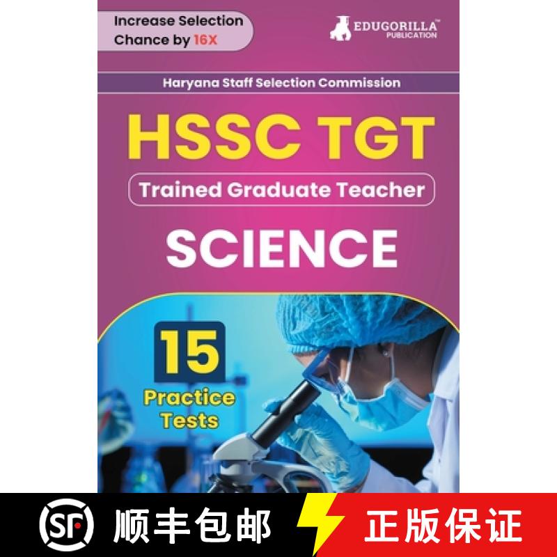 【2-3周达】HSSC TGT Science Exam Book 2023 (English Edition) Haryana Staff Selection Commission: Trai... [9789355569981]