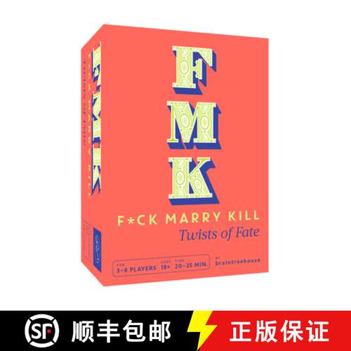 【3-4周达】Fmk: Twists of Fate [9781452180939]