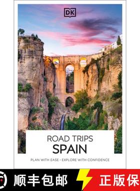 【3-4周达】DK Road Trips Spain [9780241735909]