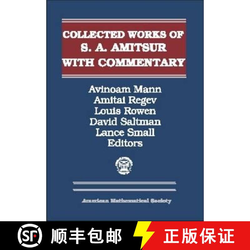 【3-4周达】Selected Papers of S. A. Amitsur with Commentary, Volumes 1 & 2 [9780821806883]