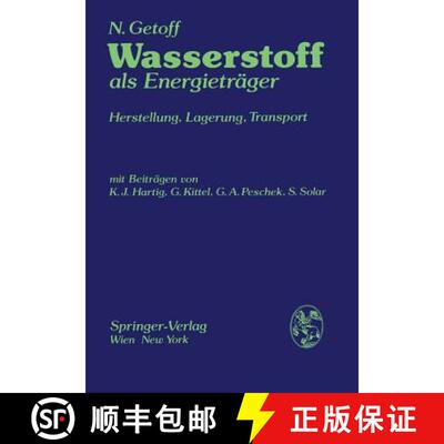 【3-4周达】Wasserstoff als Energieträger : Herstellung, Lagerung, Transport [9783709176955]