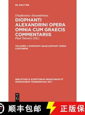 预订 Diophanti quae exstant omnia continens [9783598712920]