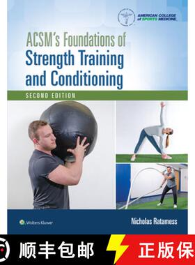 【3-4周达】ACSM's Foundations of Strength Training and Conditioning 2e Lippincott Connect Print Book ... [9781975118754]
