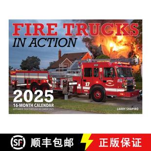 2024 4周达 Trucks 2025 September Calendar Fire Month 9780760392065 December Action
