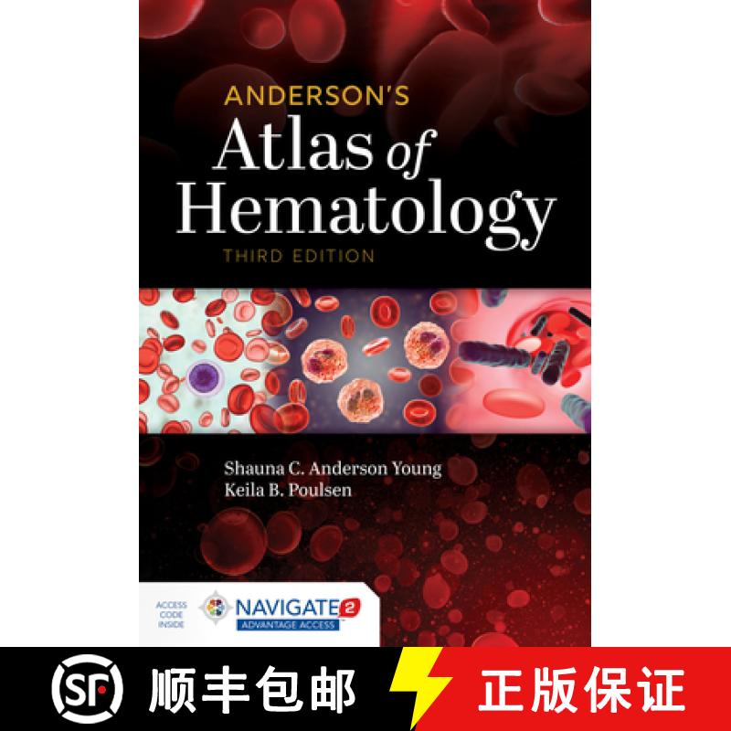 【3-4周达】Anderson's Atlas of Hematology: . [9781975118259]